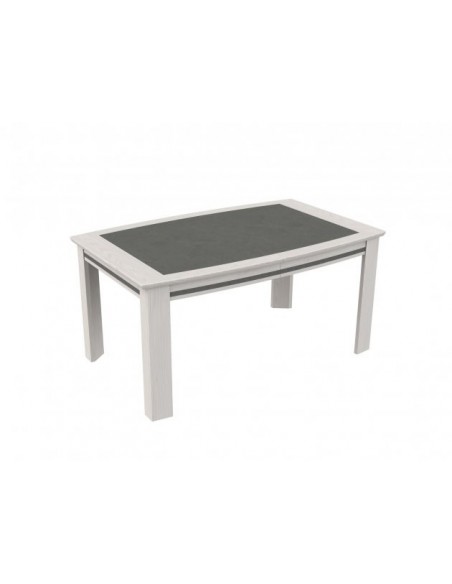 MALAGA - Table tonneau extensible petit modèle plateau céramique