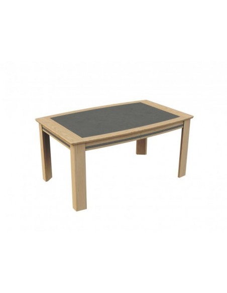 MALAGA - Table tonneau extensible petit modèle plateau céramique