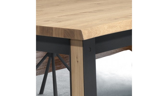 GARDEN - Table de séjour plateau chantourné 190...