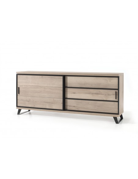 ROXANNE - Enfilade 2 portes coulissantes 225cm
