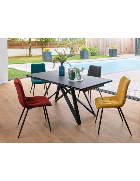ESCALE - Table rectangle en 180 x 95 "LILAS"