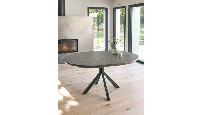 CONCEPT - Table ronde 1 allonge centrale...