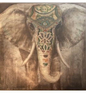 Toile éléphant