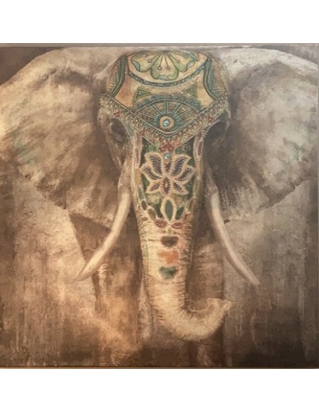 Toile éléphant