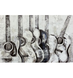 Toile 6 guitares