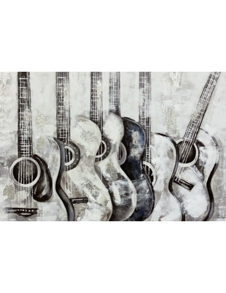 Toile 6 guitares