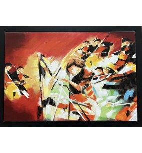 Toile encadrée orchestre