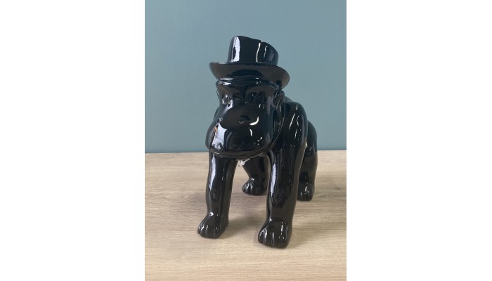 Statuette singe avec chapeau