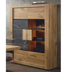 SACHA - Vitrine 2 portes