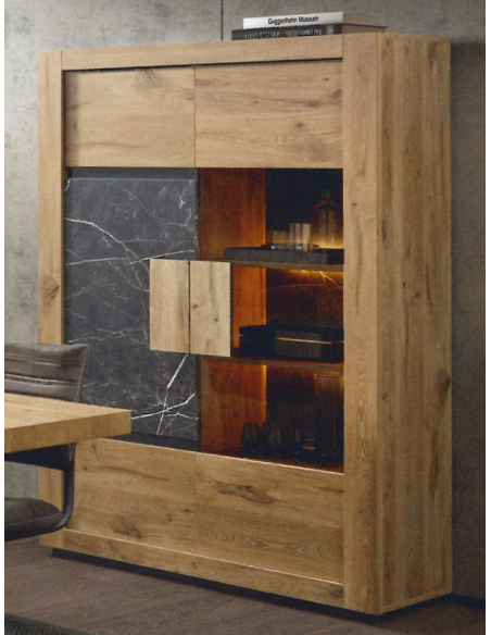 SACHA - Vitrine 2 portes