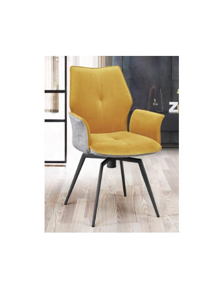 PALOMA - Chaise pivotante avec accoudoir