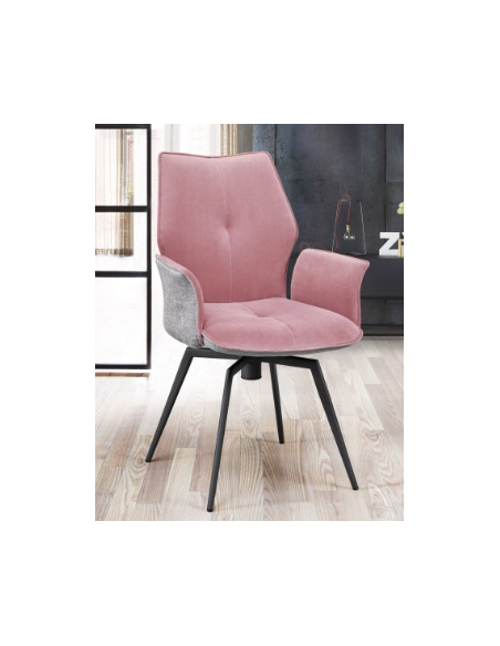 PALOMA - Chaise pivotante avec accoudoir