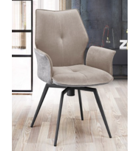 PALOMA - Chaise pivotante avec accoudoir 2