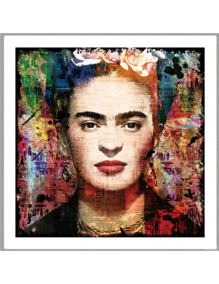 Photo encadrée frida kahlo