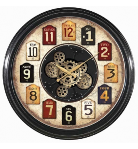 Horloge à engrenages