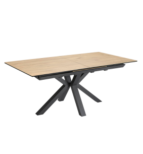BRUYERE - Table céramique pieds en croix