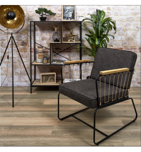 BENSON - Fauteuil déco atelier