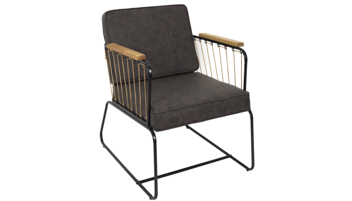 BENSON - Fauteuil déco atelier