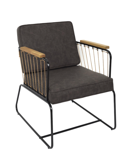 BENSON - Fauteuil déco atelier