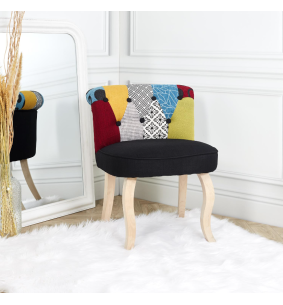 ELEONOR - Fauteuil patchwork
