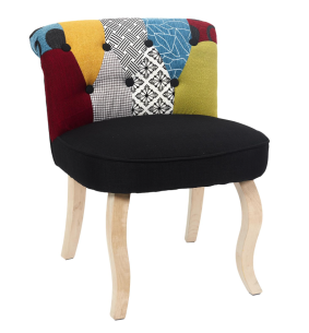 ELEONOR - Fauteuil patchwork 2