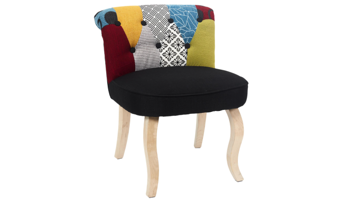 ELEONOR - Fauteuil patchwork