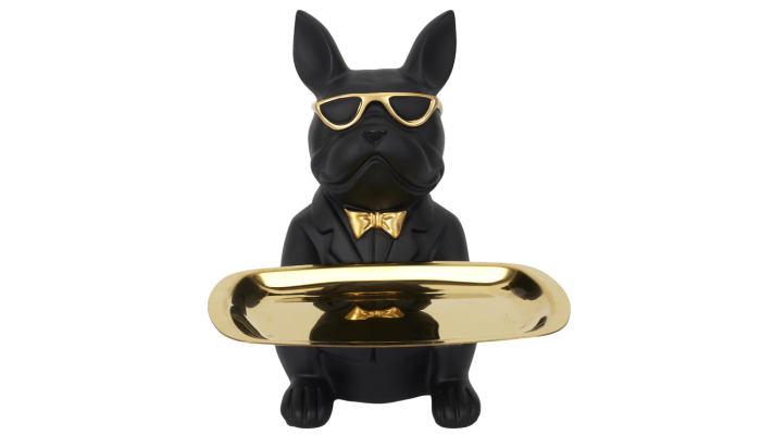 Bulldog noir vide poche