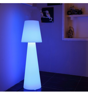 Lampadaire led multicolore avec télécommande
