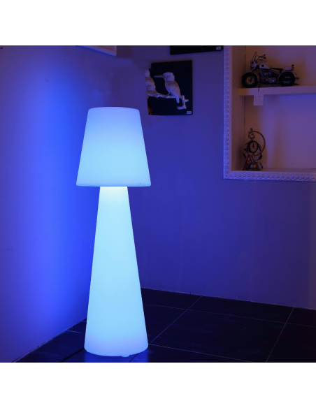 Lampadaire led multicolore avec télécommande