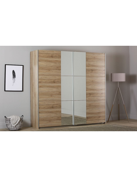 FELLBACH - Armoire 2 portes coulissantes