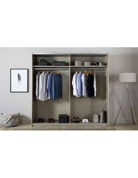 FELLBACH - Armoire 2 portes coulissantes