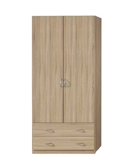 CASE - Armoire 2 portes 2 tiroirs