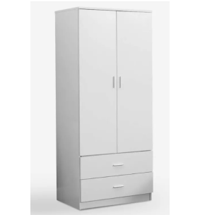 CASE - Armoire 2 portes 2 tiroirs 2