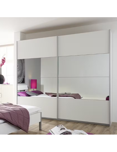 QUADRA - Armoire 2 portes coulissantes