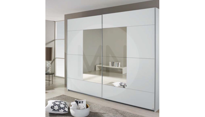 CRATO - Armoire 2 portes coulissantes