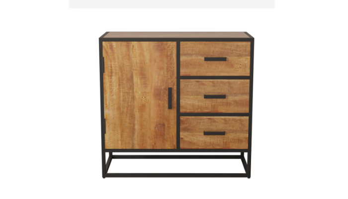 MADEIRA - Commode 1 porte, 3 tiroirs