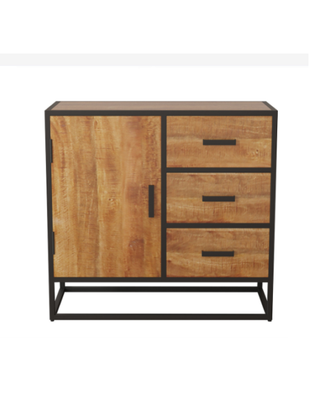 MADEIRA - Commode 1 porte, 3 tiroirs