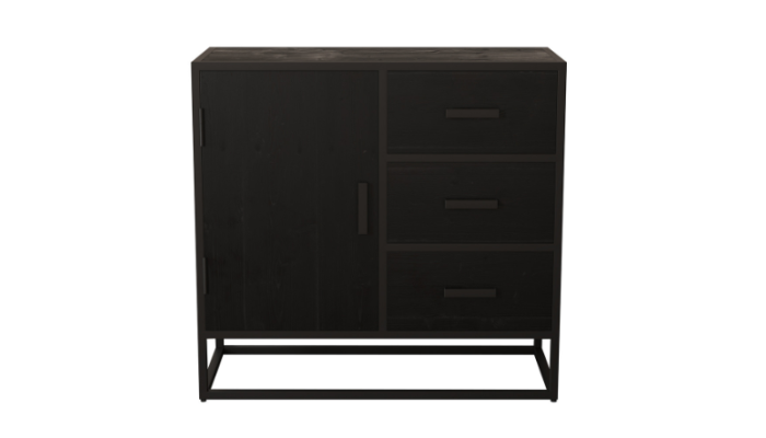 MADEIRA - Commode 1 porte, 3 tiroirs