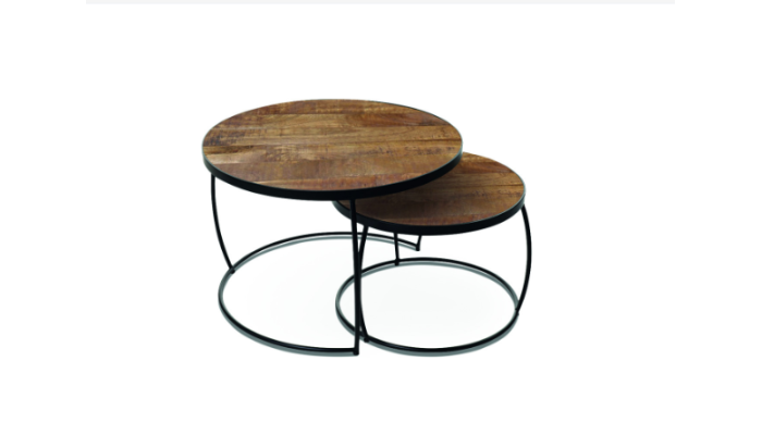 LARS - Lot de tables rondes