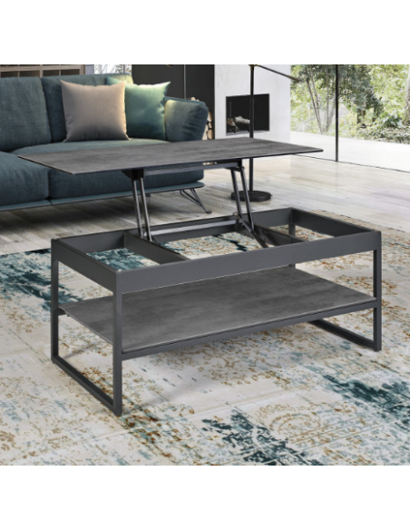 FLORIDE - Table de salon relevable