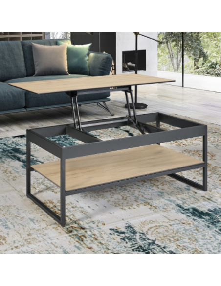 FLORIDE - Table de salon relevable