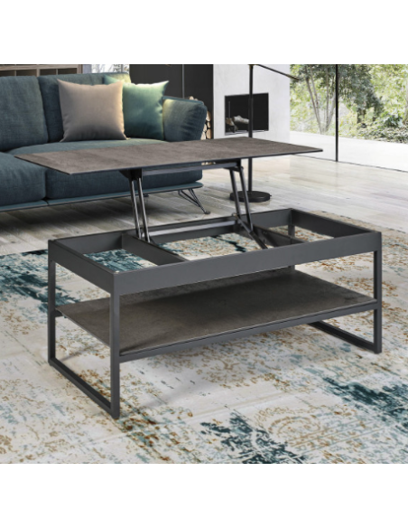 FLORIDE - Table de salon relevable