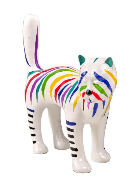 Sculpture le chat
