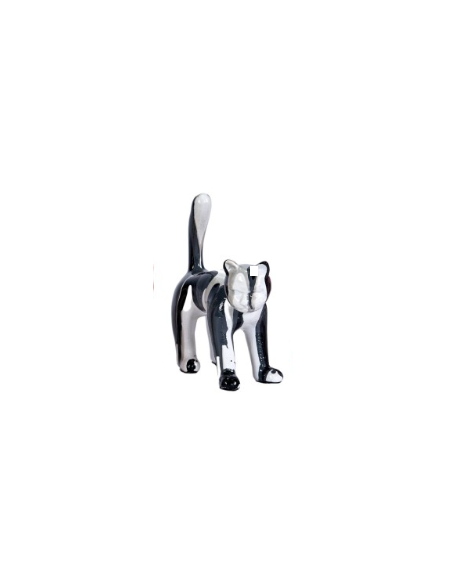 Sculpture le chat coloré