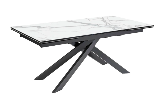 LYS - Table céramique pieds entremêlés