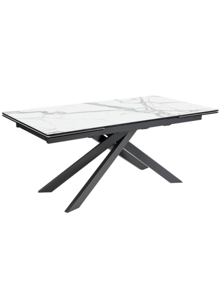 LYS - Table céramique pieds entremêlés