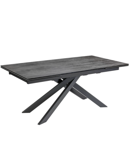 LYS - Table céramique pieds entremêlés