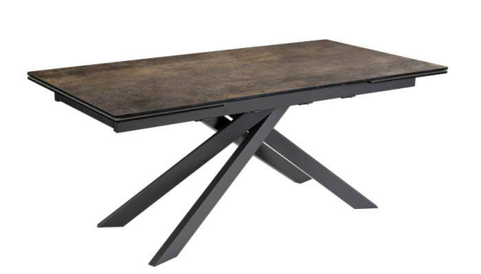 LYS - Table céramique pieds entremêlés
