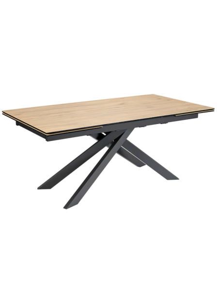 LYS - Table céramique pieds entremêlés