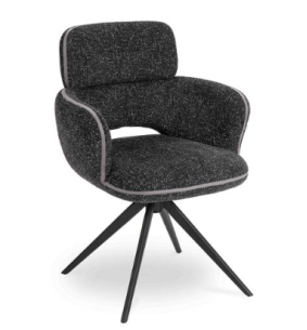 CELIA - Chaise de séjour avec accoudoirs